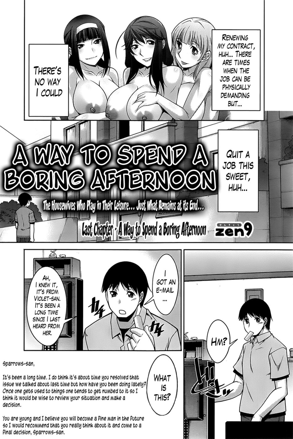 Hentai Manga Comic-A Way to Spend a Boring Afternoon-Chapter 9-2